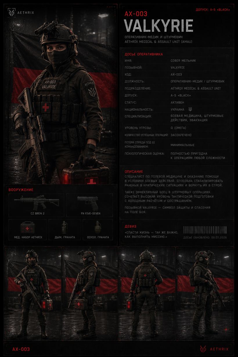 AX-003 VALKYRIE dossier